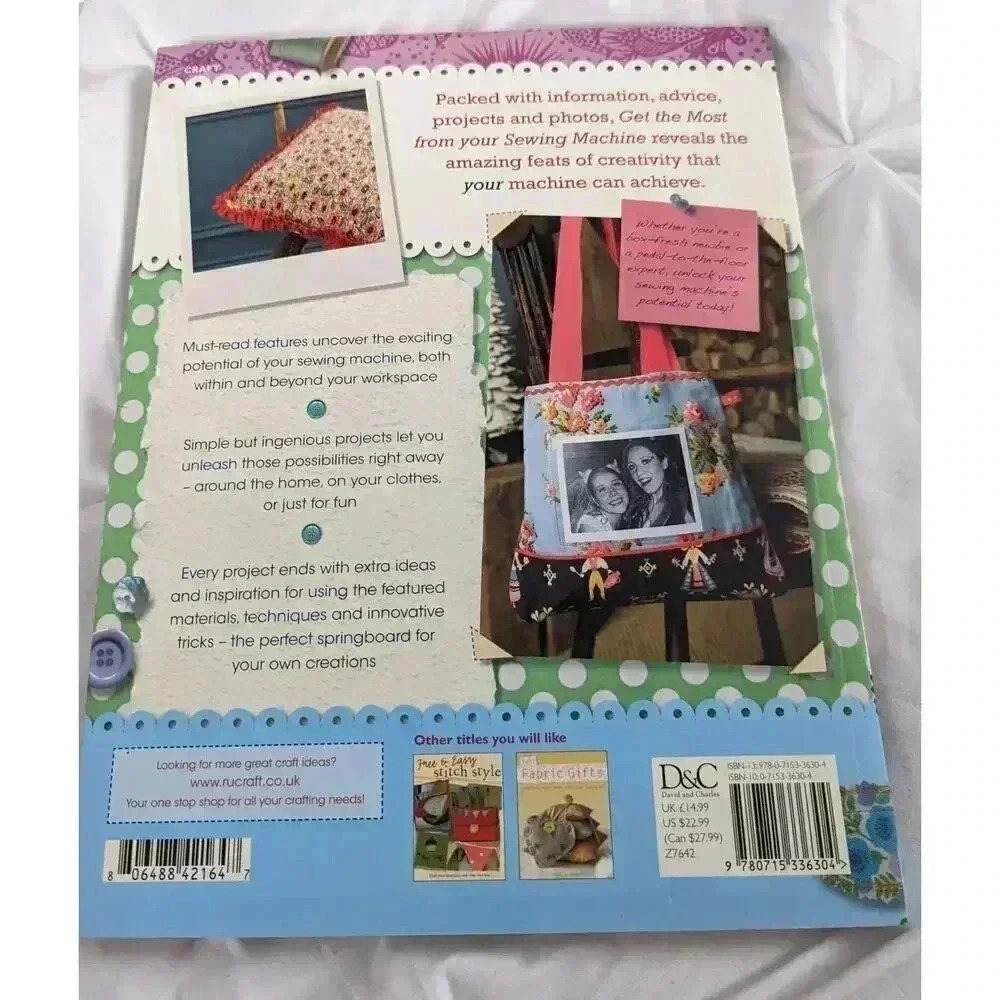 Get The Most From Your Sewing Machine Paperback Book - Picture 2 of 7
